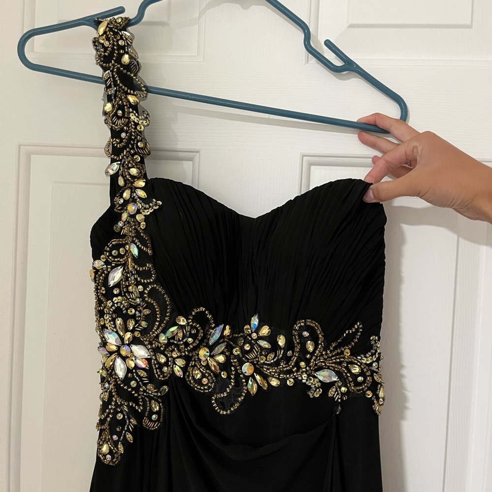 One Shoulder Prom Dress